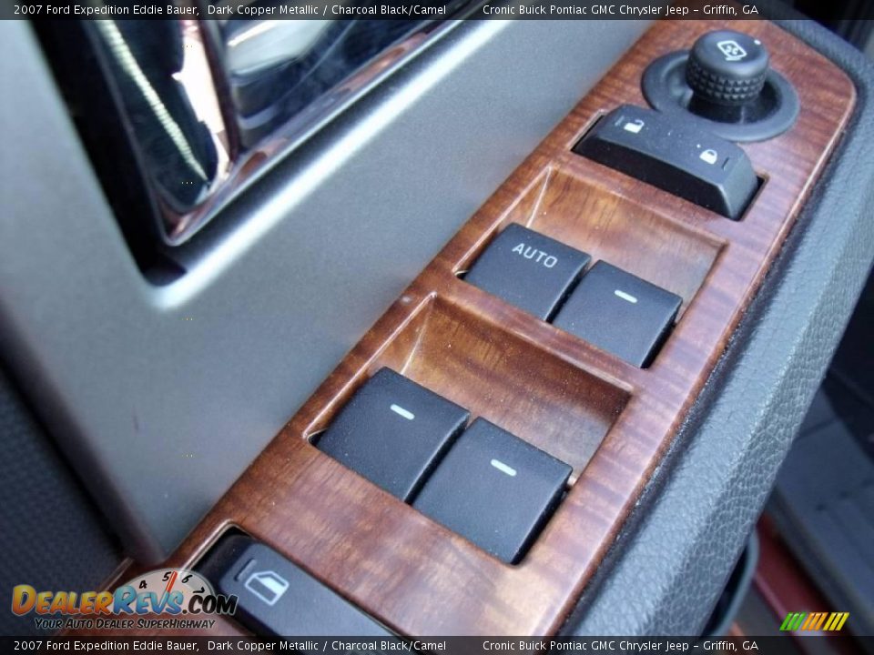 2007 Ford Expedition Eddie Bauer Dark Copper Metallic / Charcoal Black/Camel Photo #14