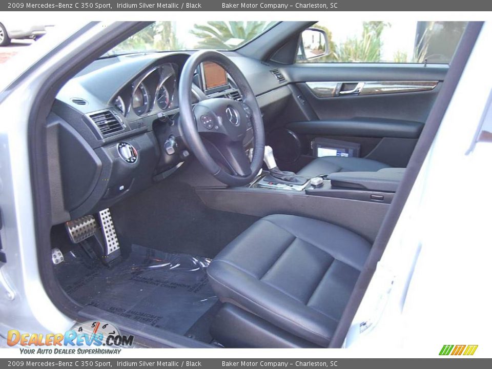 2009 Mercedes-Benz C 350 Sport Iridium Silver Metallic / Black Photo #5