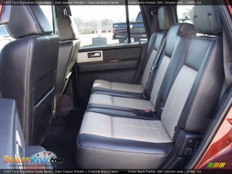 2007 Ford Expedition Eddie Bauer Dark Copper Metallic / Charcoal Black/Camel Photo #15