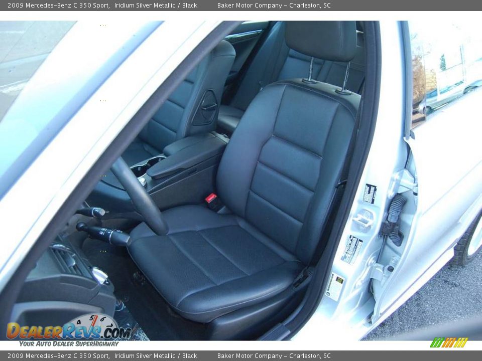 2009 Mercedes-Benz C 350 Sport Iridium Silver Metallic / Black Photo #6