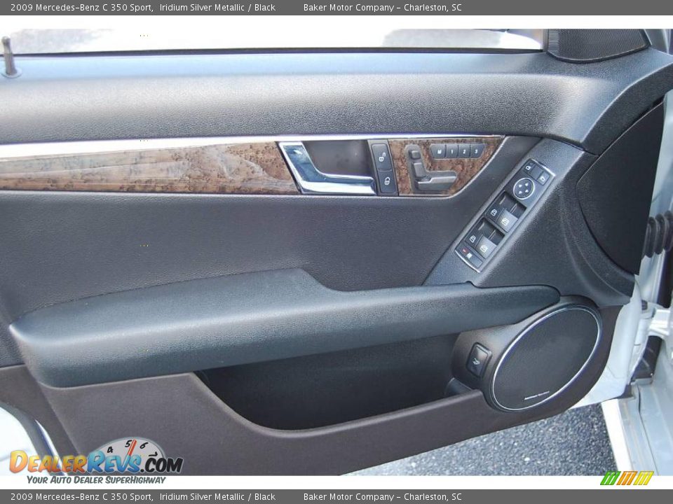 2009 Mercedes-Benz C 350 Sport Iridium Silver Metallic / Black Photo #7