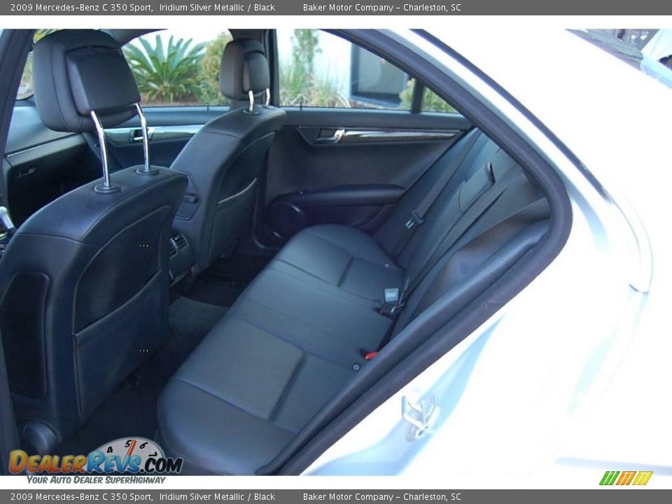 2009 Mercedes-Benz C 350 Sport Iridium Silver Metallic / Black Photo #8