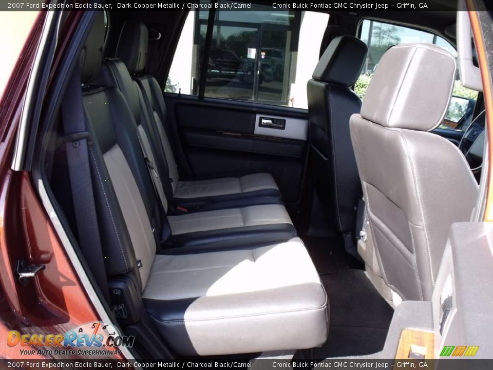 2007 Ford Expedition Eddie Bauer Dark Copper Metallic / Charcoal Black/Camel Photo #18