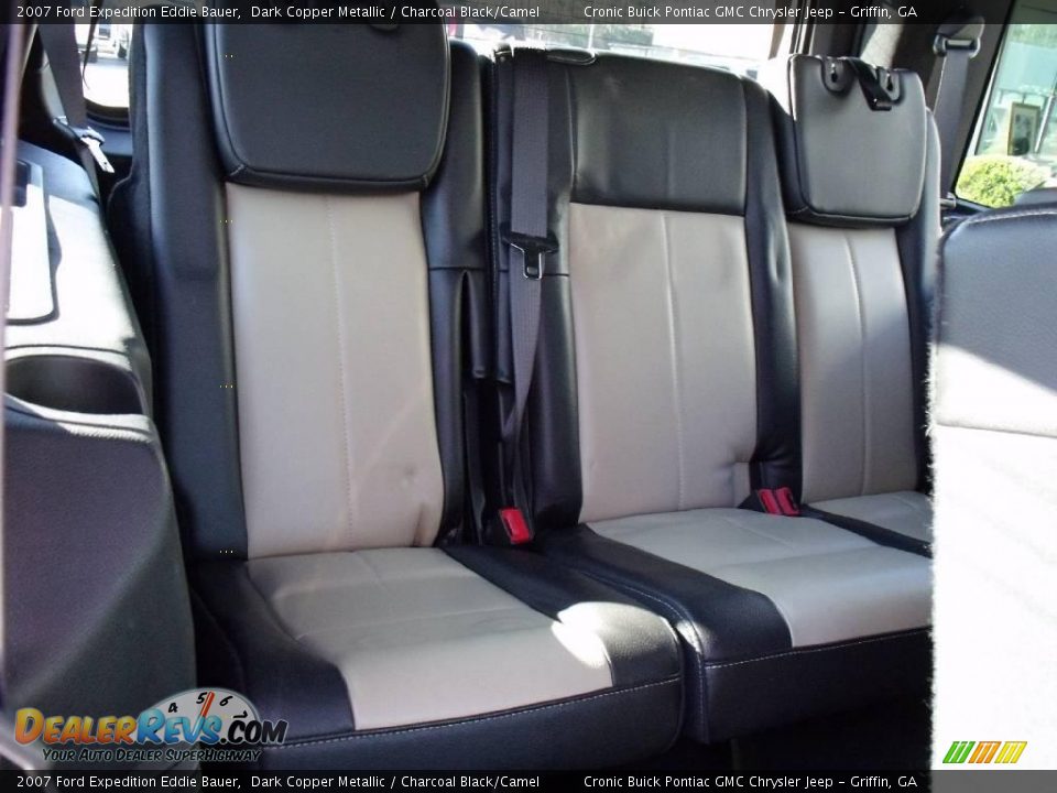 2007 Ford Expedition Eddie Bauer Dark Copper Metallic / Charcoal Black/Camel Photo #19