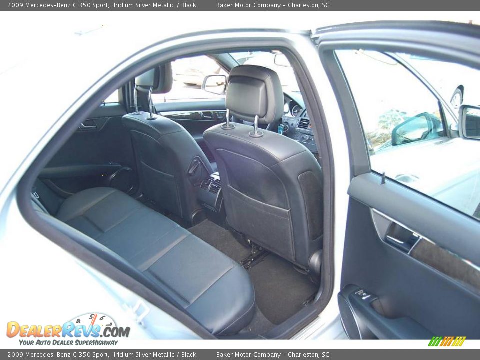 2009 Mercedes-Benz C 350 Sport Iridium Silver Metallic / Black Photo #10