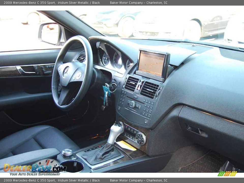 2009 Mercedes-Benz C 350 Sport Iridium Silver Metallic / Black Photo #11