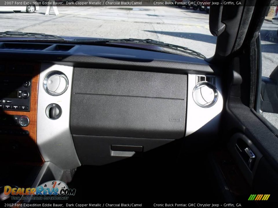 2007 Ford Expedition Eddie Bauer Dark Copper Metallic / Charcoal Black/Camel Photo #21