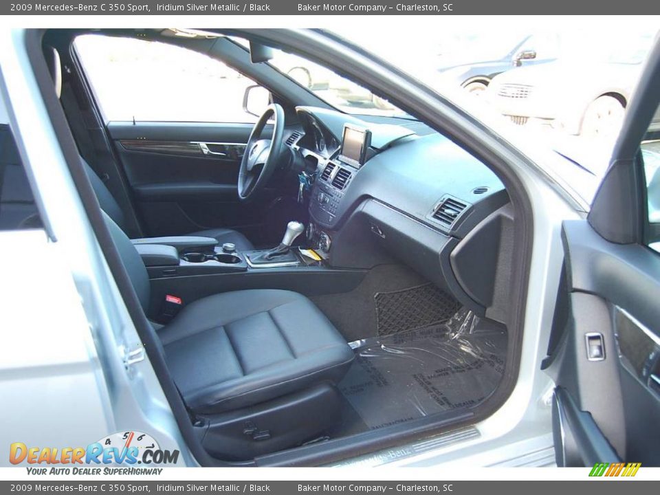 2009 Mercedes-Benz C 350 Sport Iridium Silver Metallic / Black Photo #12