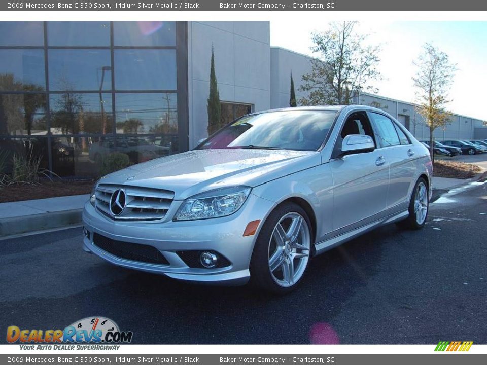 2009 Mercedes-Benz C 350 Sport Iridium Silver Metallic / Black Photo #13