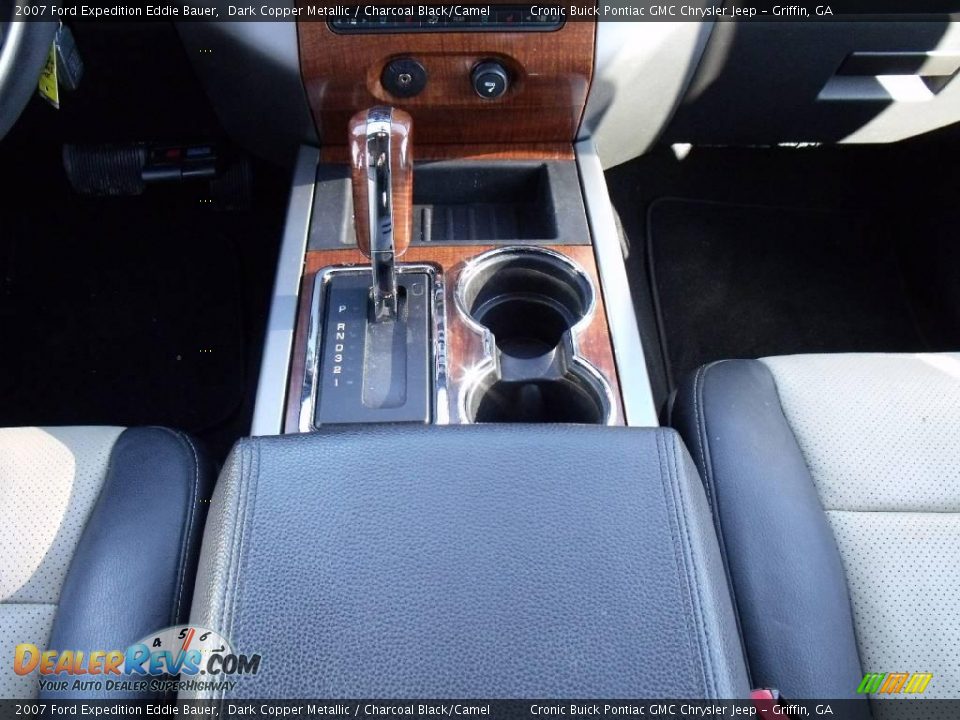 2007 Ford Expedition Eddie Bauer Dark Copper Metallic / Charcoal Black/Camel Photo #23