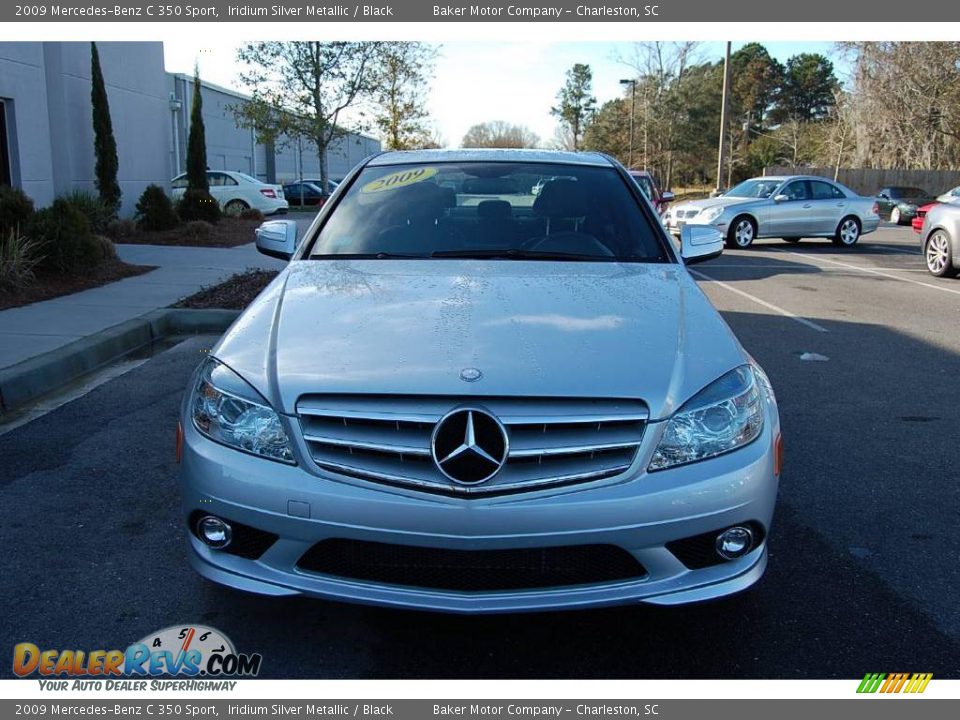 2009 Mercedes-Benz C 350 Sport Iridium Silver Metallic / Black Photo #14