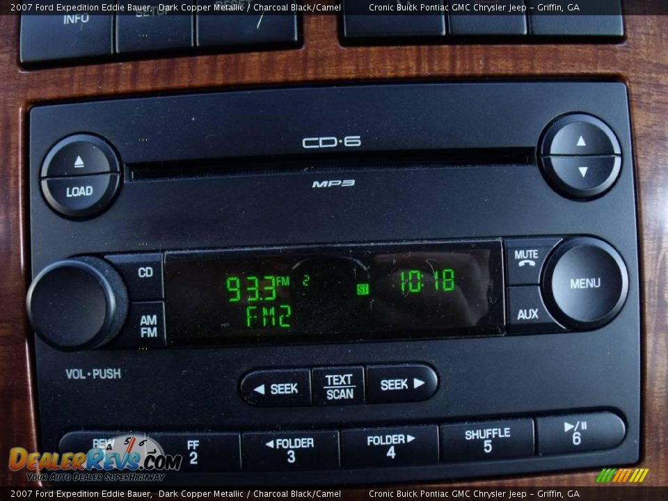 2007 Ford Expedition Eddie Bauer Dark Copper Metallic / Charcoal Black/Camel Photo #26