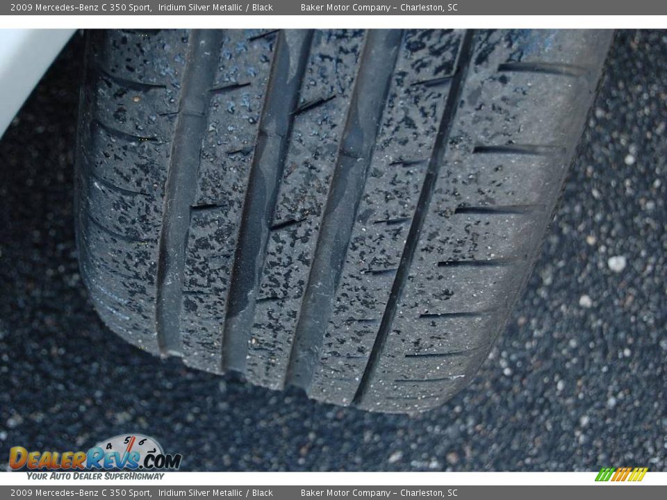 2009 Mercedes-Benz C 350 Sport Iridium Silver Metallic / Black Photo #20