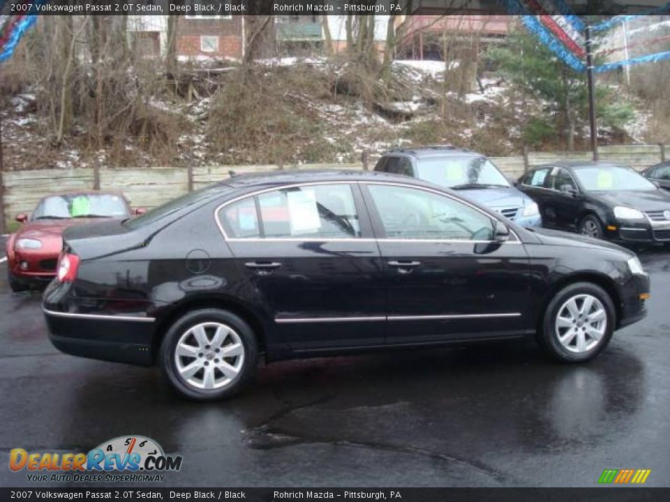 2007 Volkswagen Passat 2.0T Sedan Deep Black / Black Photo #6