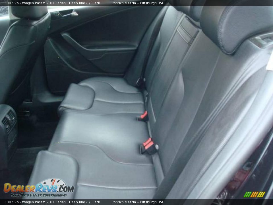 2007 Volkswagen Passat 2.0T Sedan Deep Black / Black Photo #11