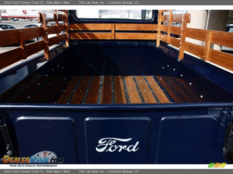 1952 Ford F Series Truck F1 Dark Blue / Blue Photo #21