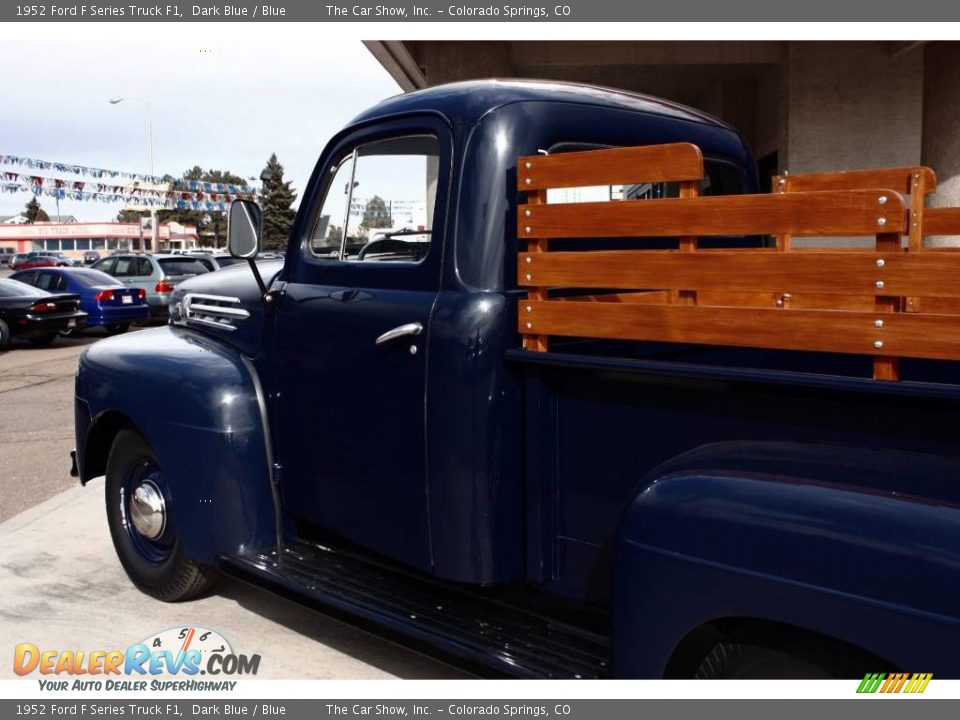 1952 Ford F Series Truck F1 Dark Blue / Blue Photo #23