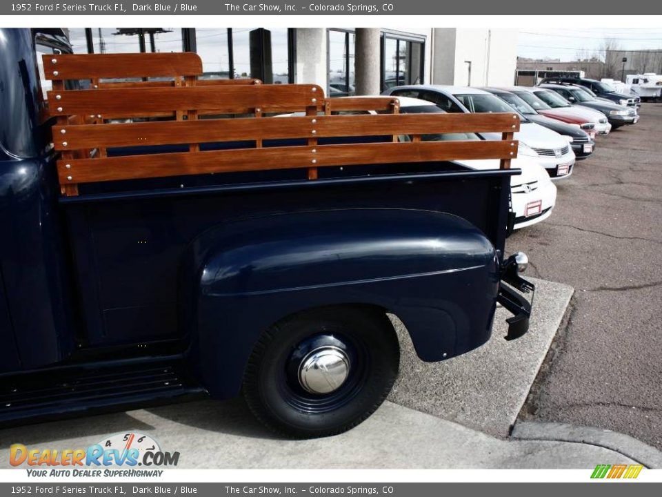 1952 Ford F Series Truck F1 Dark Blue / Blue Photo #25