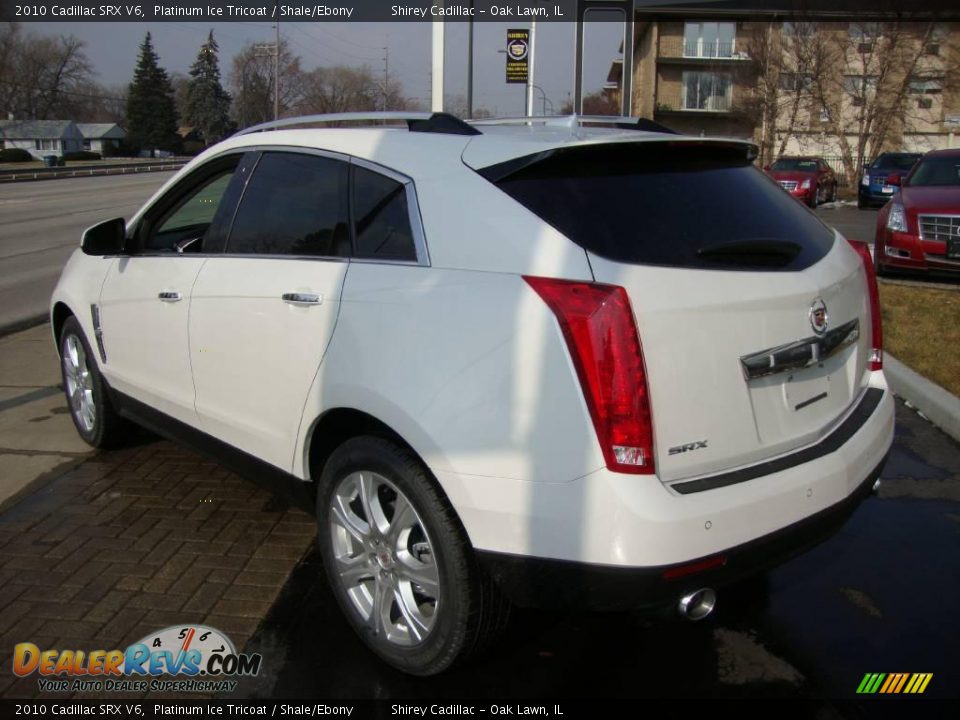 2010 Cadillac SRX V6 Platinum Ice Tricoat / Shale/Ebony Photo #4