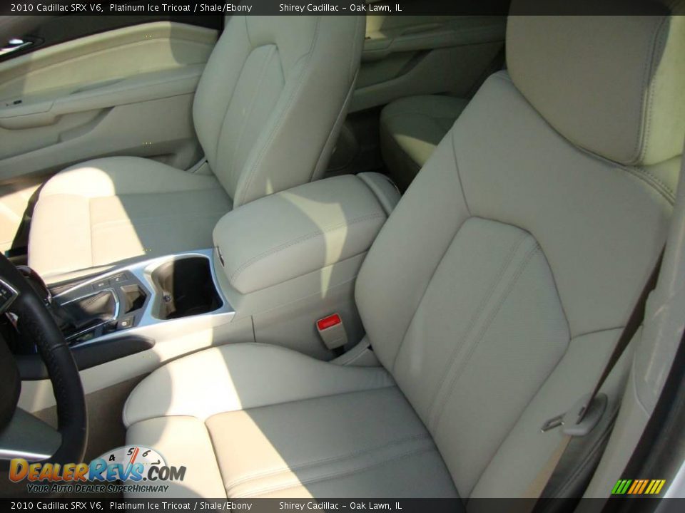 2010 Cadillac SRX V6 Platinum Ice Tricoat / Shale/Ebony Photo #11