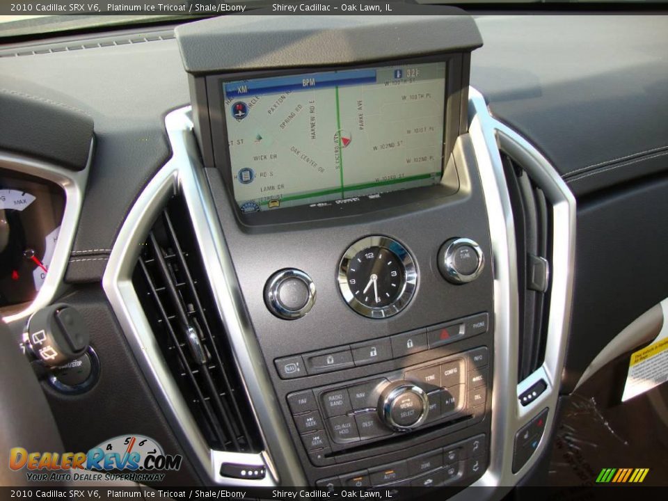 2010 Cadillac SRX V6 Platinum Ice Tricoat / Shale/Ebony Photo #17