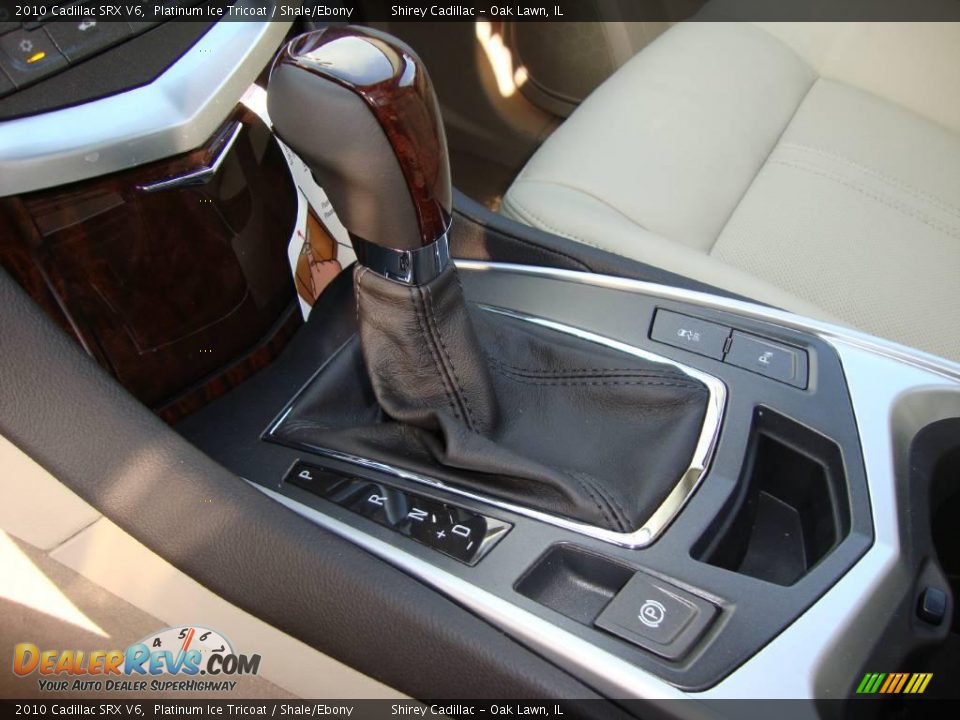 2010 Cadillac SRX V6 Platinum Ice Tricoat / Shale/Ebony Photo #18