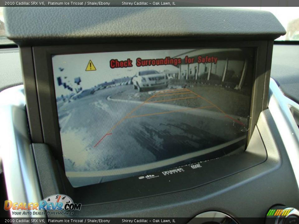2010 Cadillac SRX V6 Platinum Ice Tricoat / Shale/Ebony Photo #20