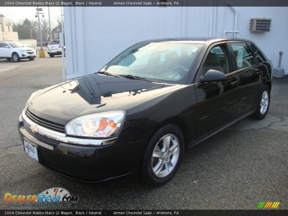2004 Chevrolet Malibu Maxx LS Wagon Black / Neutral Photo #1