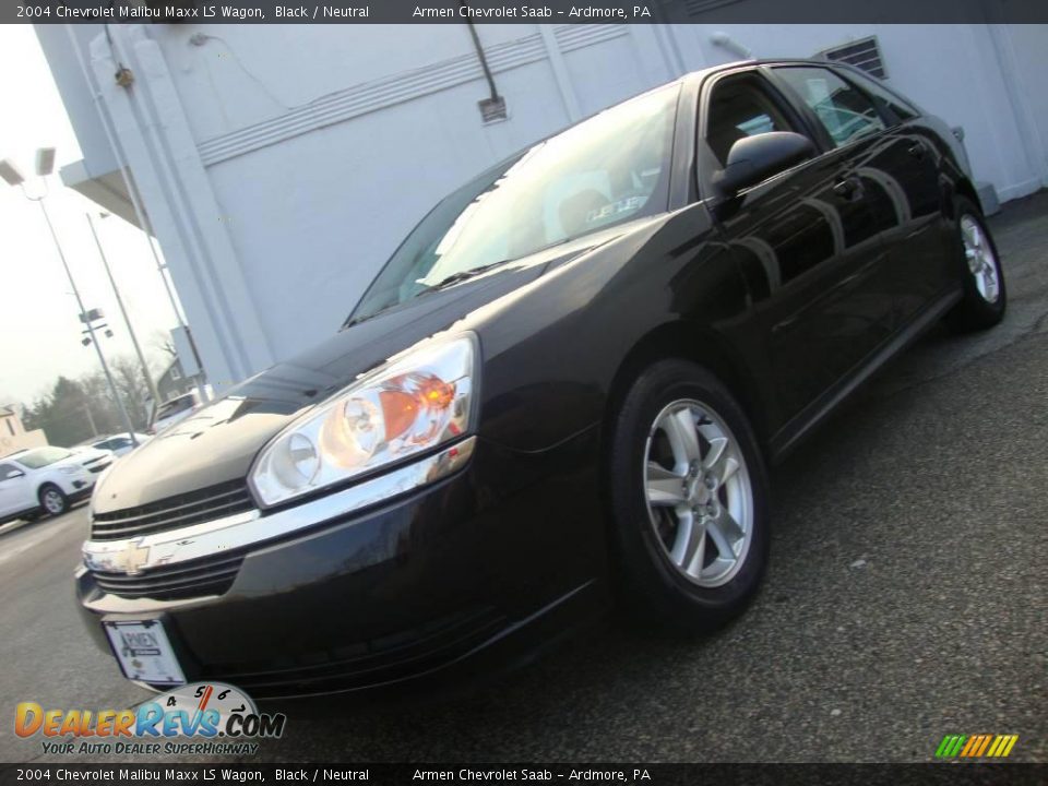 2004 Chevrolet Malibu Maxx LS Wagon Black / Neutral Photo #2