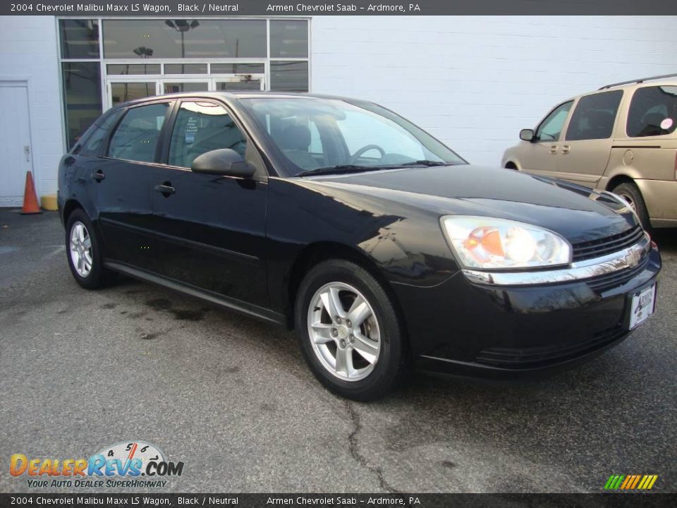 2004 Chevrolet Malibu Maxx LS Wagon Black / Neutral Photo #5