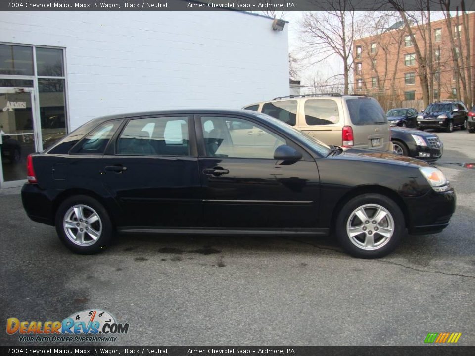 2004 Chevrolet Malibu Maxx LS Wagon Black / Neutral Photo #6