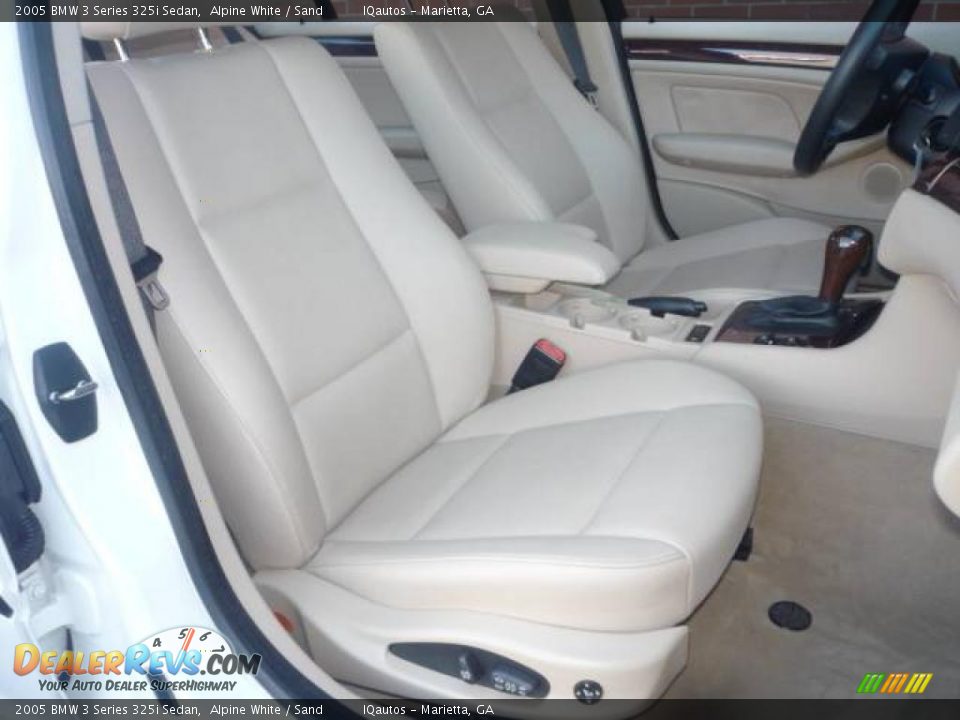 2005 BMW 3 Series 325i Sedan Alpine White / Sand Photo #8