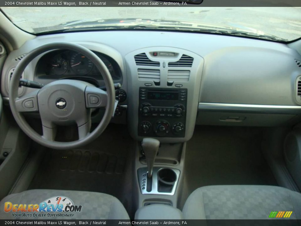 2004 Chevrolet Malibu Maxx LS Wagon Black / Neutral Photo #25