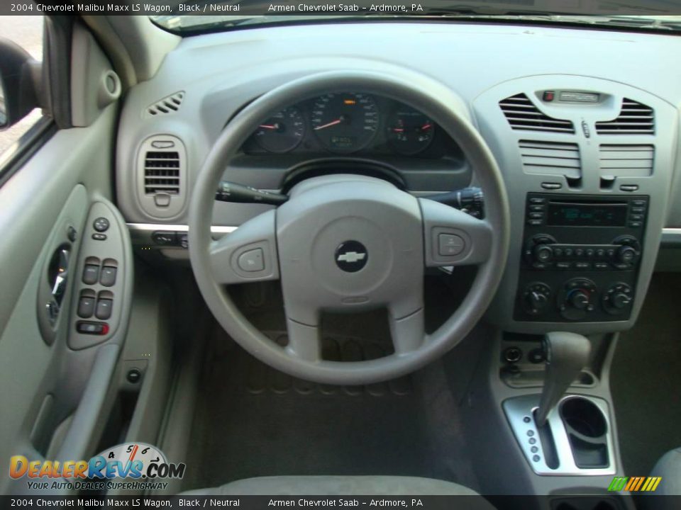 2004 Chevrolet Malibu Maxx LS Wagon Black / Neutral Photo #26