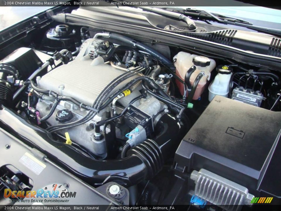 2004 Chevrolet Malibu Maxx LS Wagon Black / Neutral Photo #30