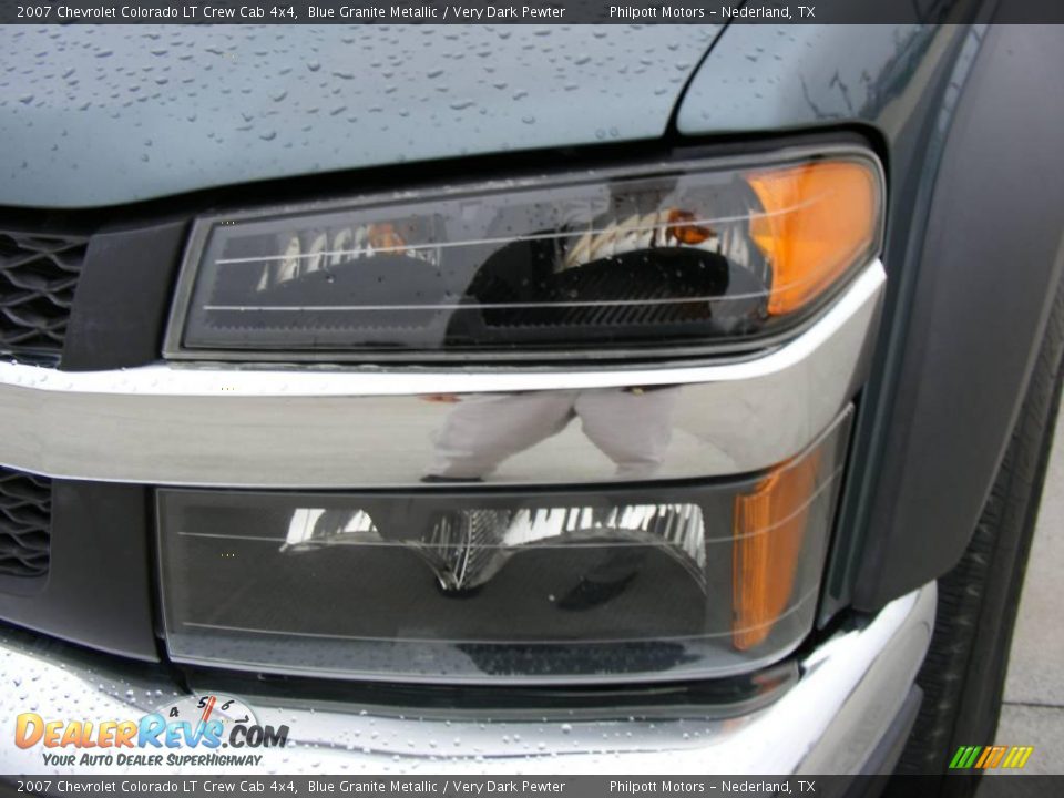 2007 Chevrolet Colorado LT Crew Cab 4x4 Blue Granite Metallic / Very Dark Pewter Photo #10