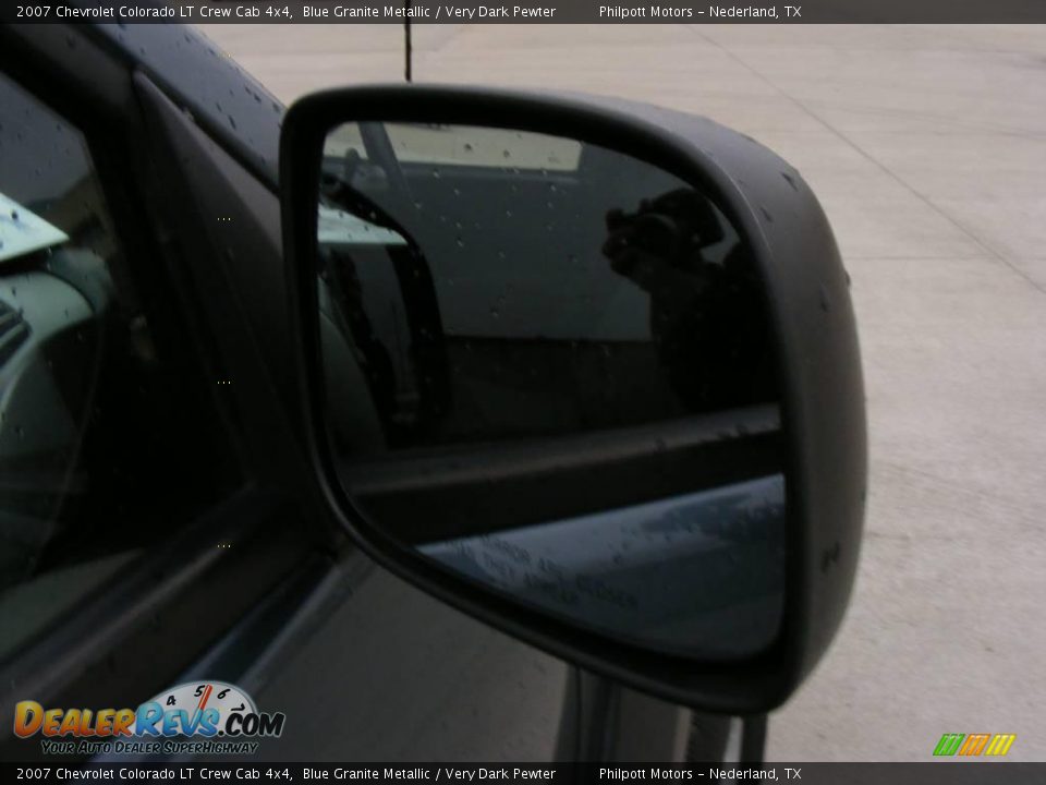 2007 Chevrolet Colorado LT Crew Cab 4x4 Blue Granite Metallic / Very Dark Pewter Photo #17