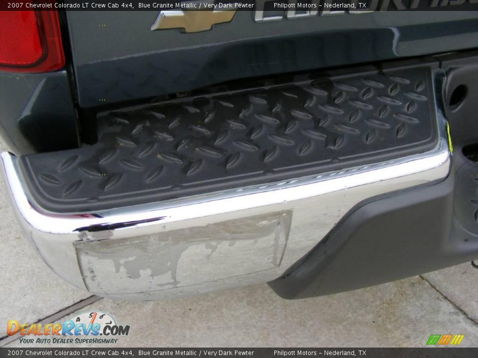 2007 Chevrolet Colorado LT Crew Cab 4x4 Blue Granite Metallic / Very Dark Pewter Photo #22