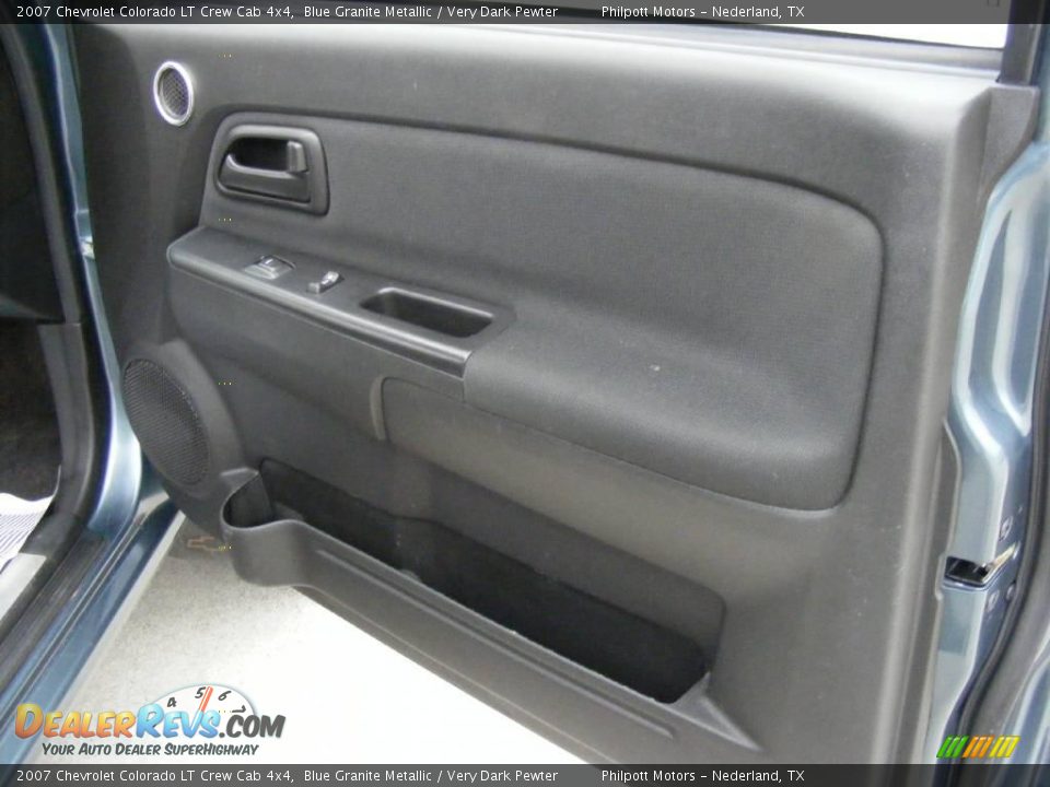 2007 Chevrolet Colorado LT Crew Cab 4x4 Blue Granite Metallic / Very Dark Pewter Photo #28