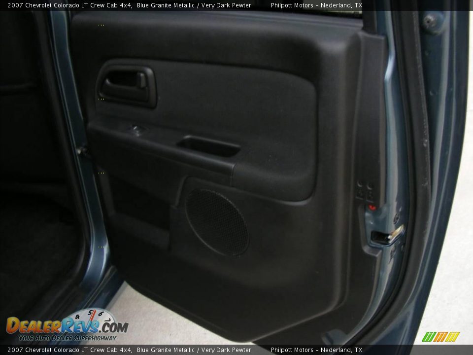 2007 Chevrolet Colorado LT Crew Cab 4x4 Blue Granite Metallic / Very Dark Pewter Photo #31