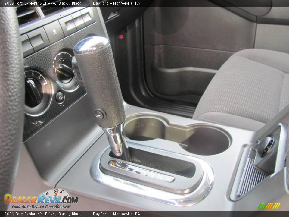 2009 Ford Explorer XLT 4x4 Black / Black Photo #11