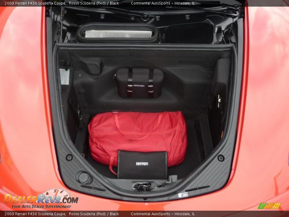 2009 Ferrari F430 Scuderia Coupe Rosso Scuderia (Red) / Black Photo #13