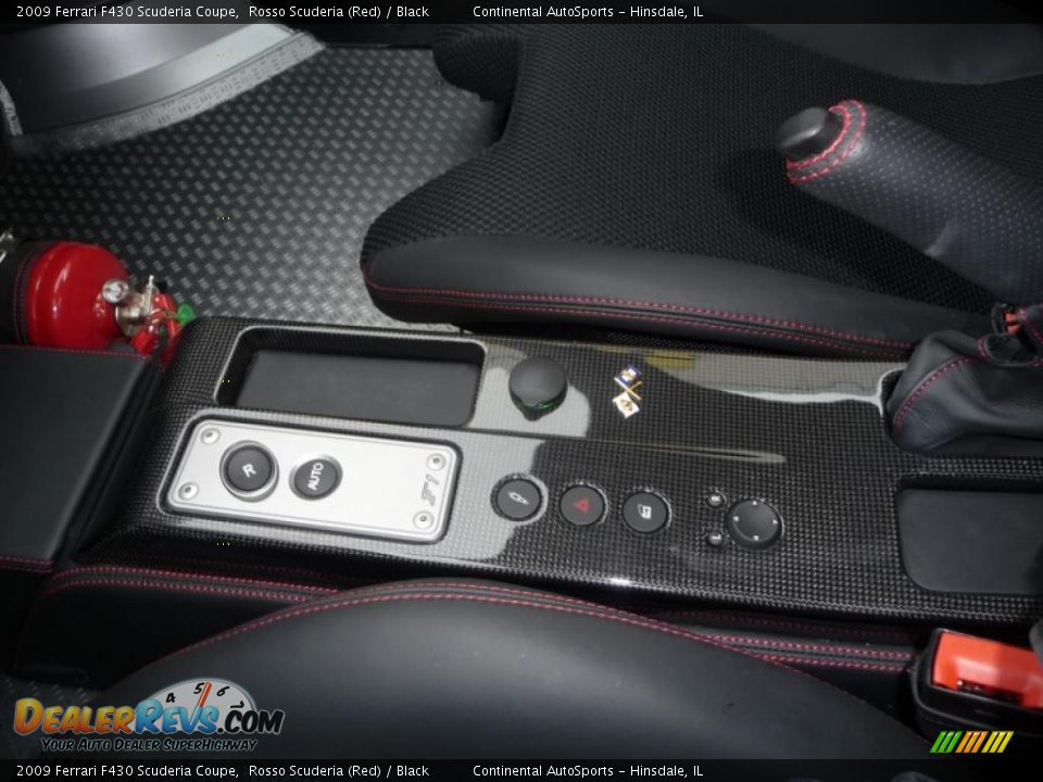 2009 Ferrari F430 Scuderia Coupe Rosso Scuderia (Red) / Black Photo #22