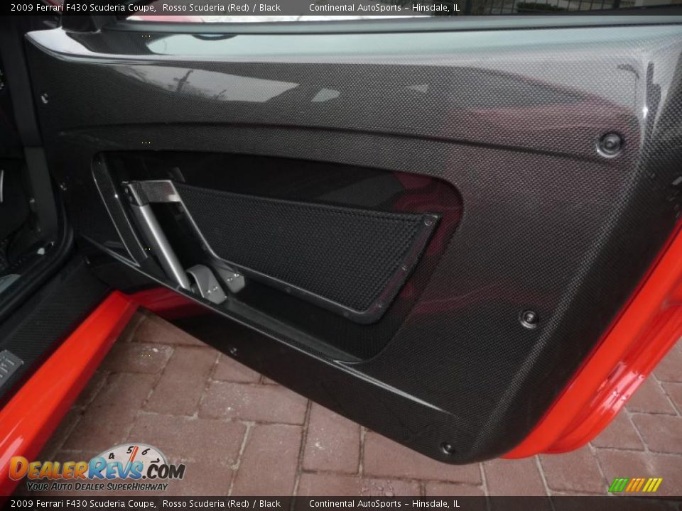 2009 Ferrari F430 Scuderia Coupe Rosso Scuderia (Red) / Black Photo #24