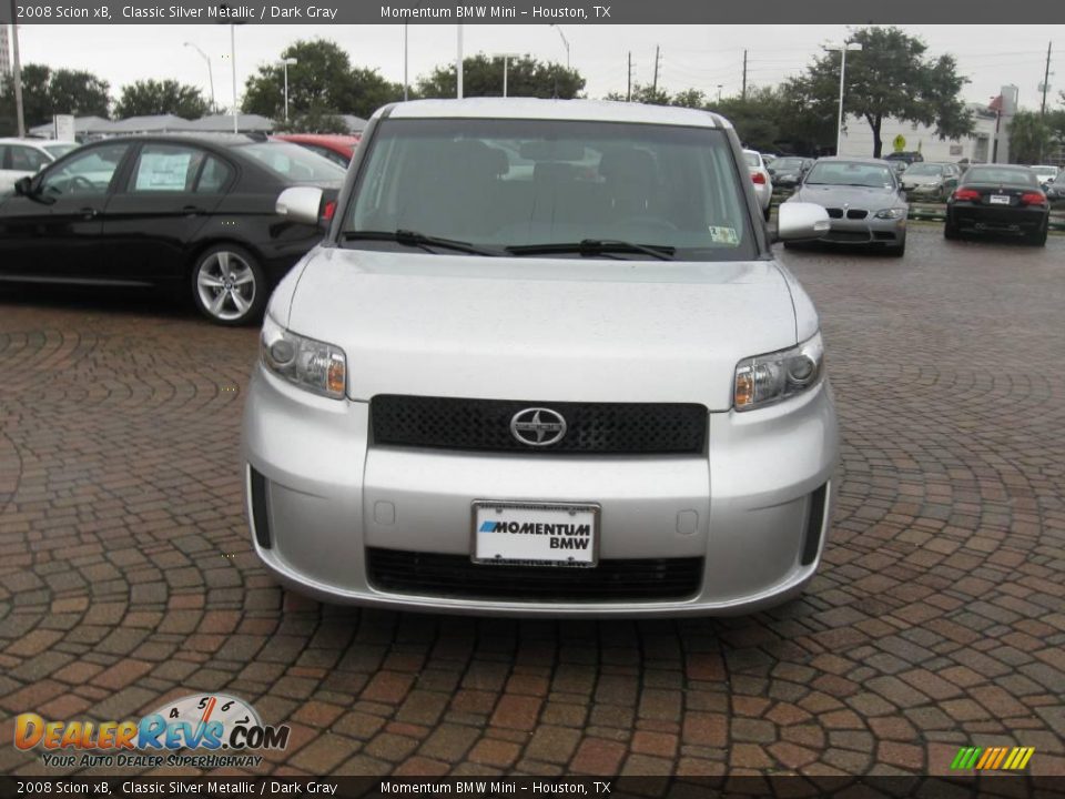 2008 Scion xB Classic Silver Metallic / Dark Gray Photo #2