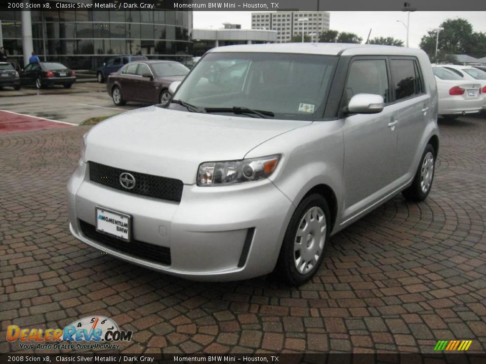 2008 Scion xB Classic Silver Metallic / Dark Gray Photo #3