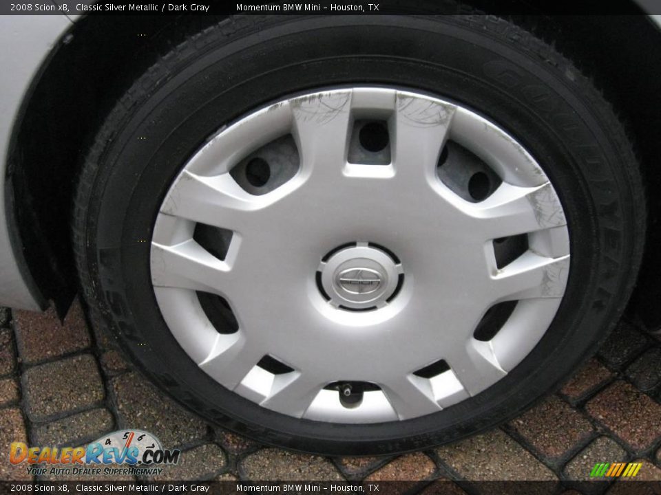 2008 Scion xB Classic Silver Metallic / Dark Gray Photo #4