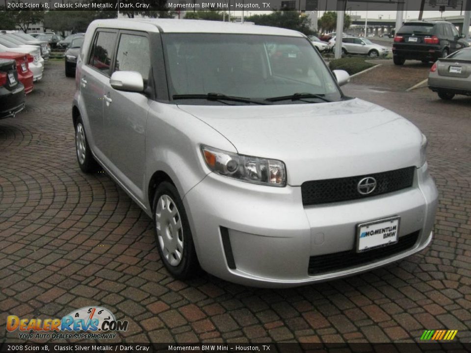 2008 Scion xB Classic Silver Metallic / Dark Gray Photo #8