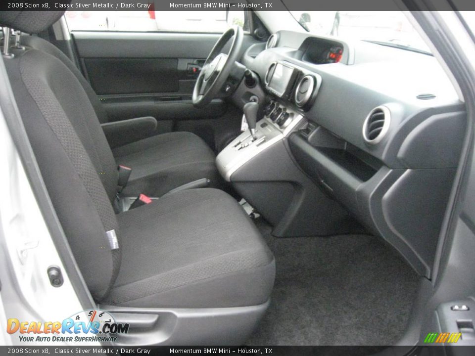 2008 Scion xB Classic Silver Metallic / Dark Gray Photo #9