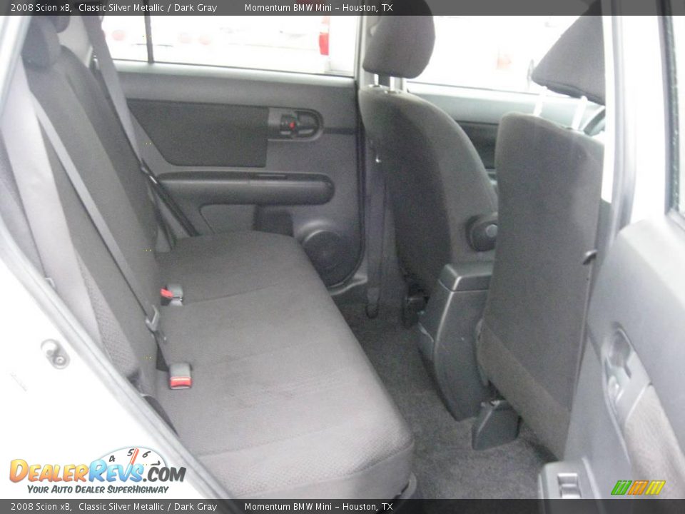 2008 Scion xB Classic Silver Metallic / Dark Gray Photo #10